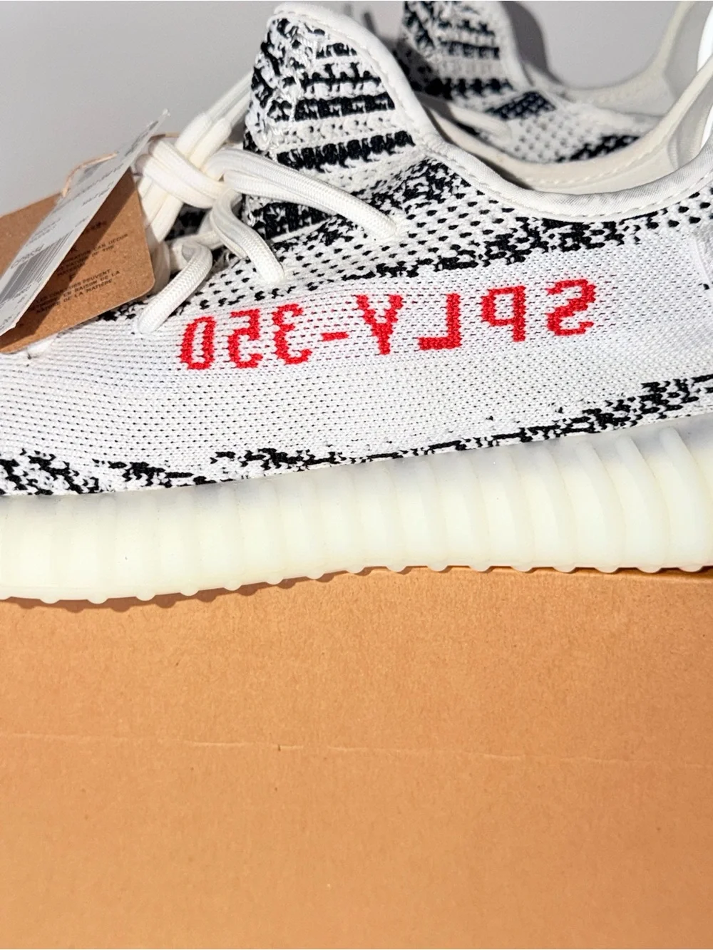 Yeezy boost 350 zebra new with tags